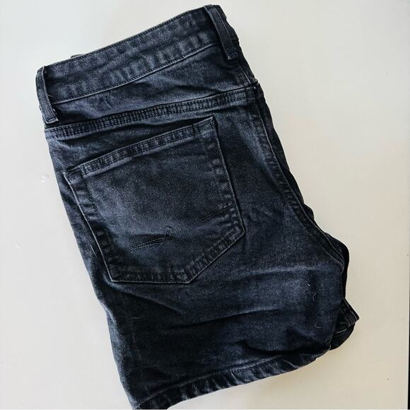 MENS ASOS DESIGN Black Denim Jean Mini 4" Inseam Casual Short Shorts Jeans 32 - Picture 12 of 13